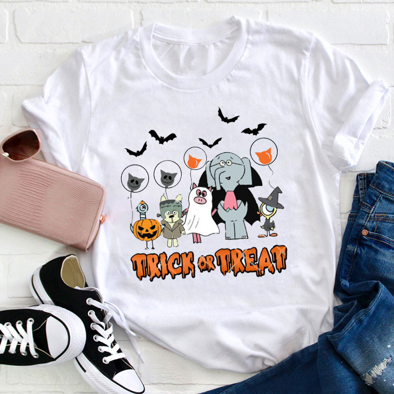 Trick Or Treat Need Candy To Be Kind Teacher T-Shirt