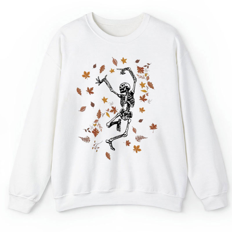 Tis The Season Dancing Skeleton Teacher Sweatshirt