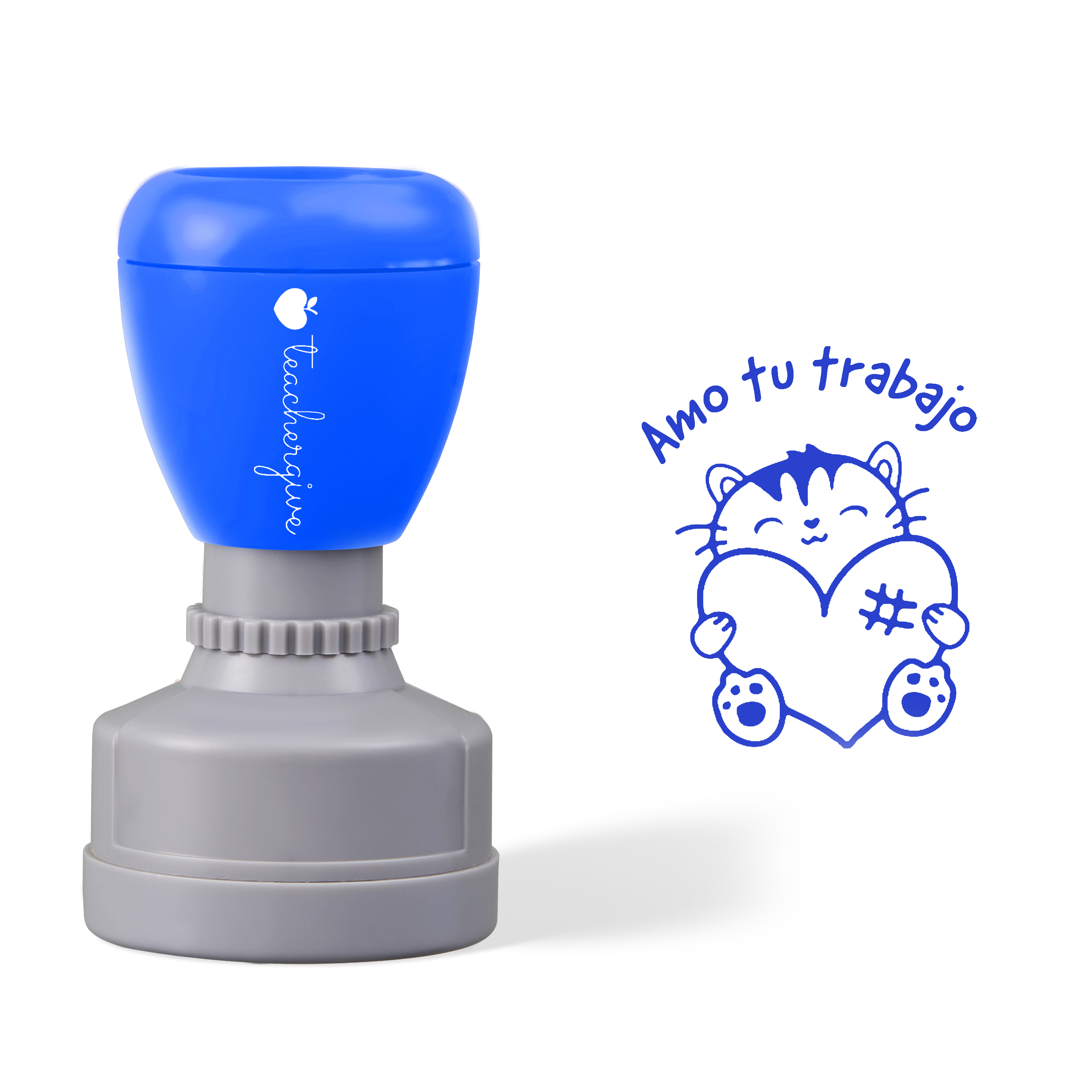 Amo tu trabajo Teacher Stamp