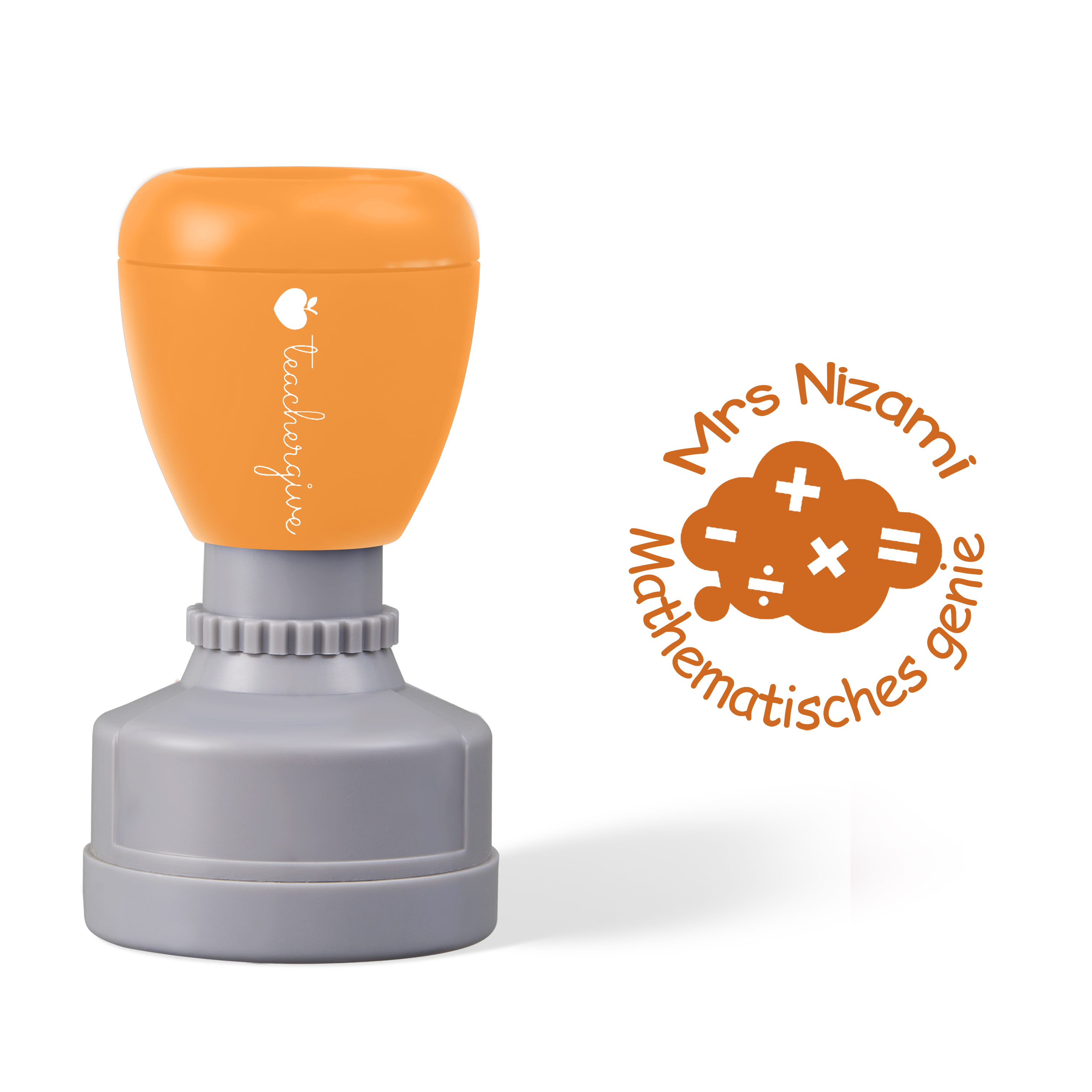 Mathematisches genie Teacher Stamp