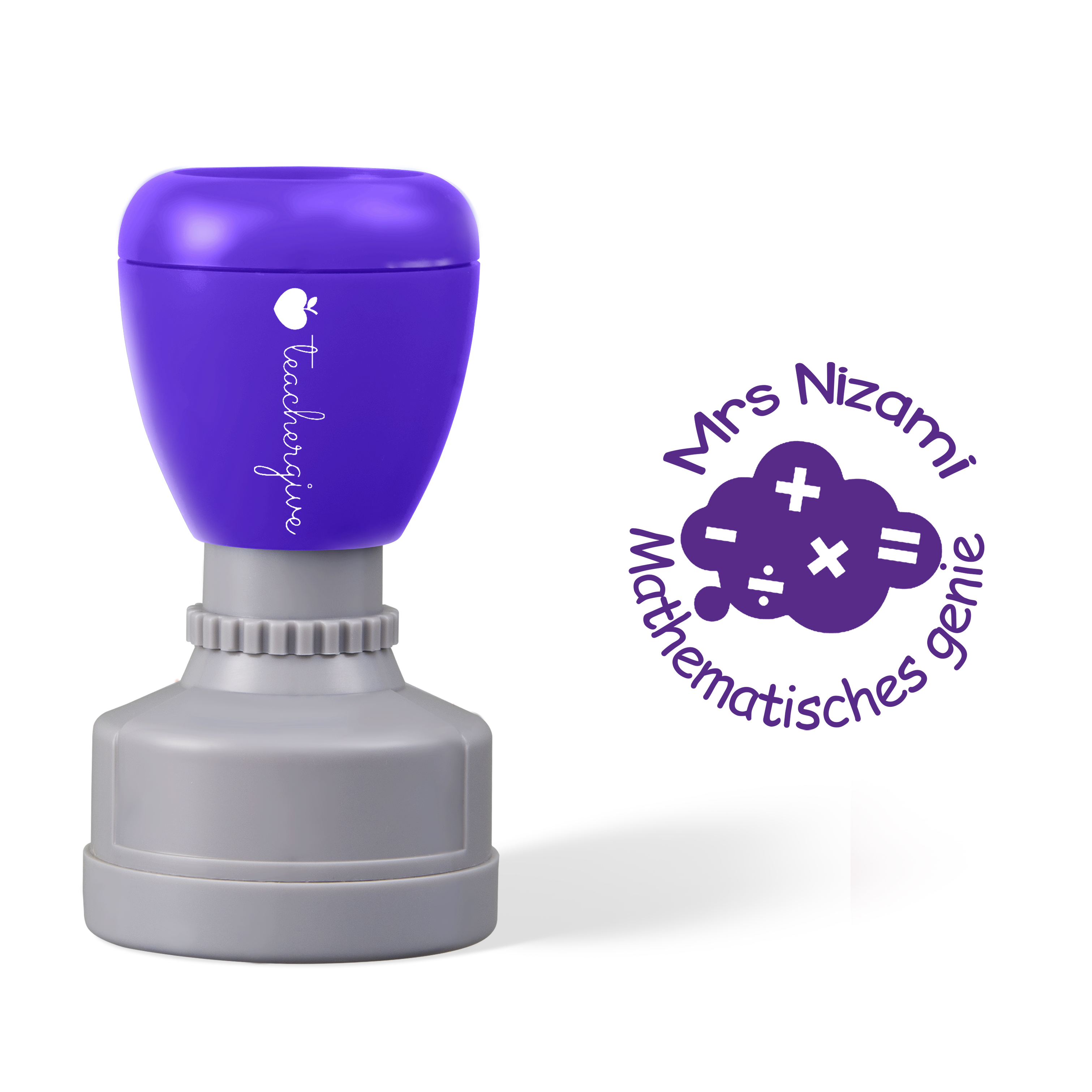 Mathematisches genie Teacher Stamp