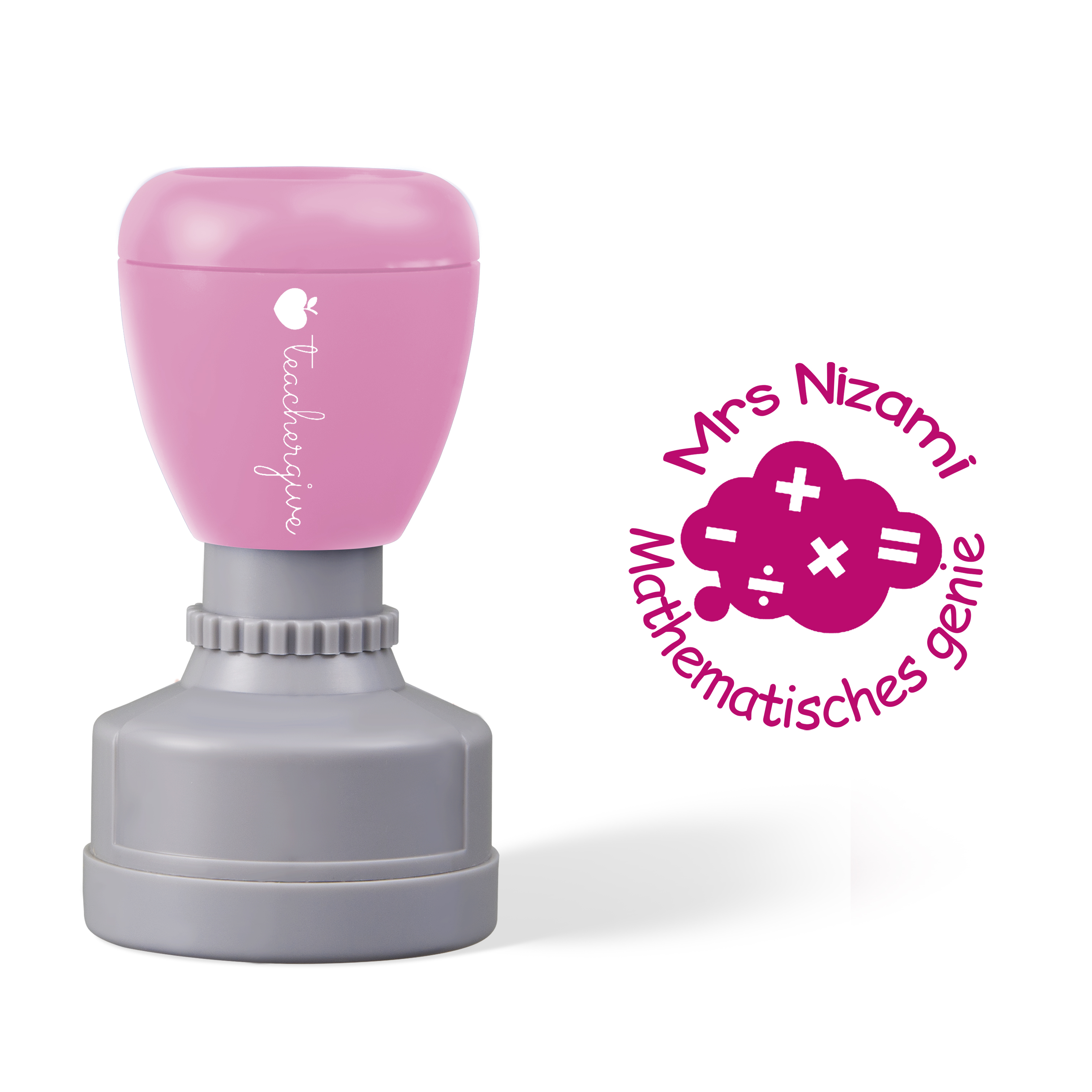 Mathematisches genie Teacher Stamp