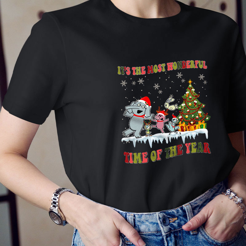 It's The Most Wonderful Time Of The Year Christmas Teacher T-Shirt