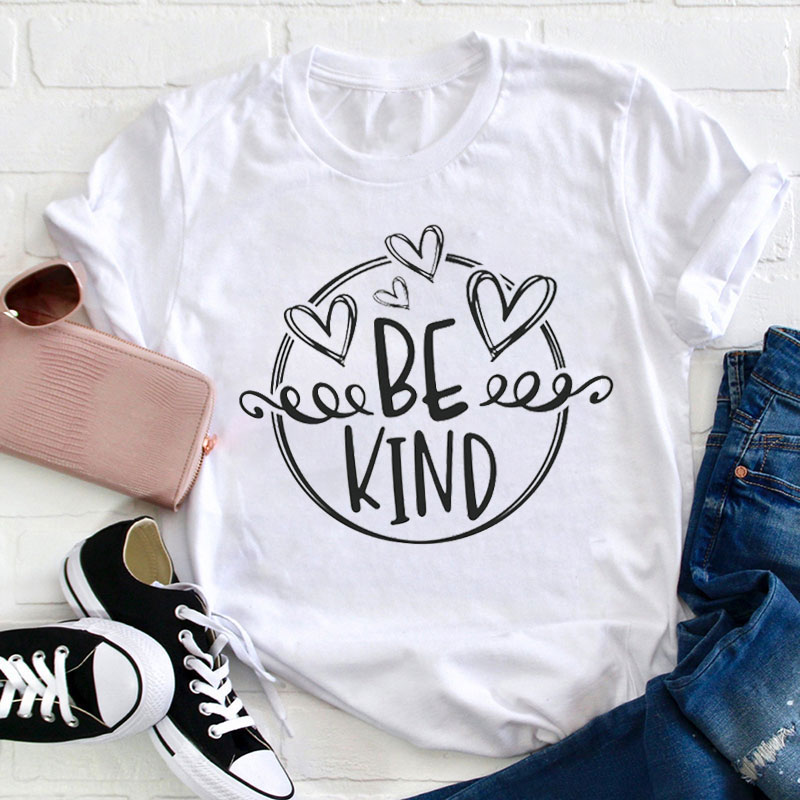 Love Inspire Be Kind Teacher T-Shirt
