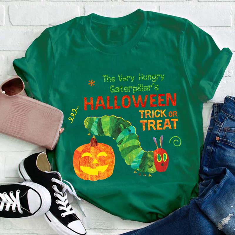 Halloween Trick Or Treat Teacher T-Shirt