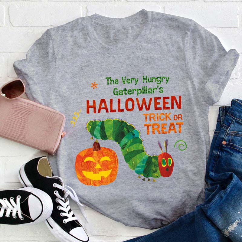 Halloween Trick Or Treat Teacher T-Shirt