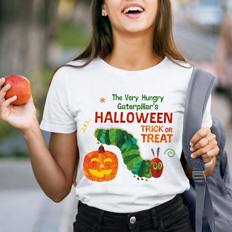 Halloween Trick Or Treat Teacher T-Shirt