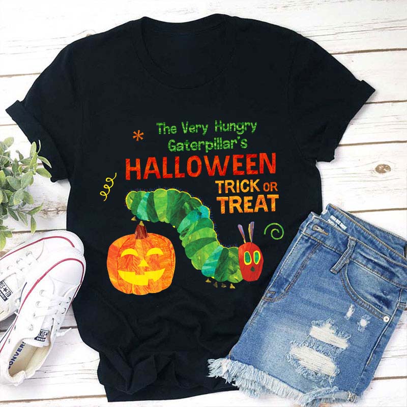 Halloween Trick Or Treat Teacher T-Shirt