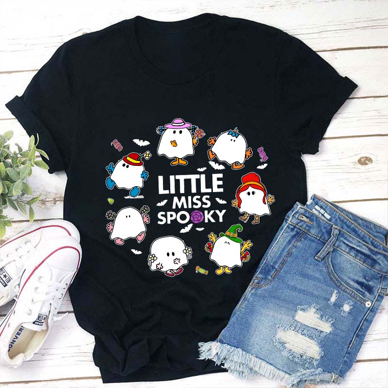 Little Miss Spooky Teacher T-Shirt