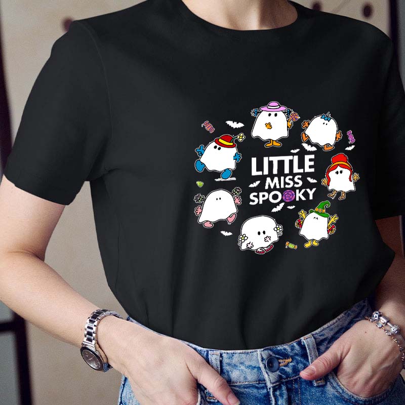 Little Miss Spooky Teacher T-Shirt