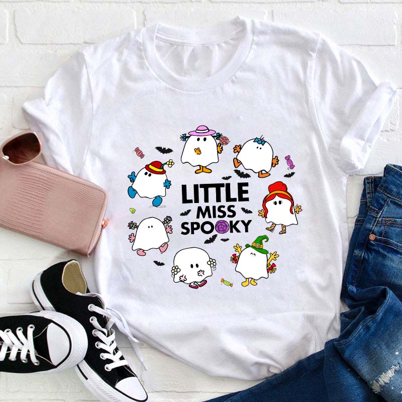 Little Miss Spooky Teacher T-Shirt