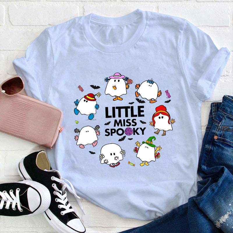 Little Miss Spooky Teacher T-Shirt