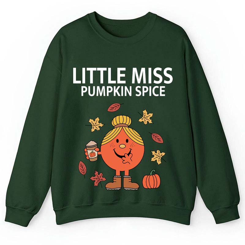 Little Miss Pumpkin Spice Teacher Sweatshirt