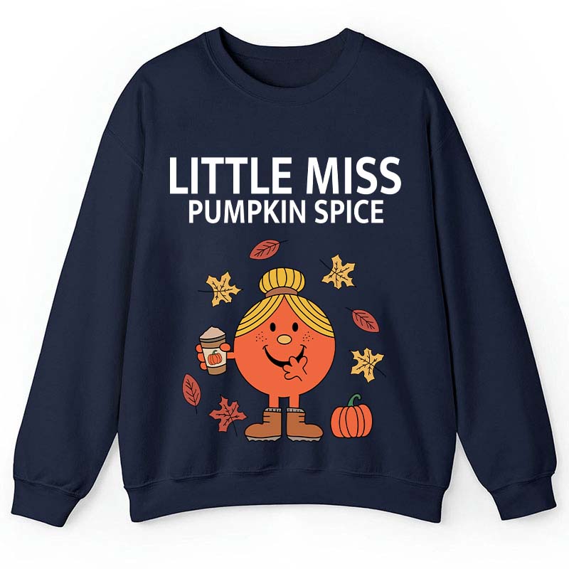 Little Miss Pumpkin Spice Teacher Sweatshirt