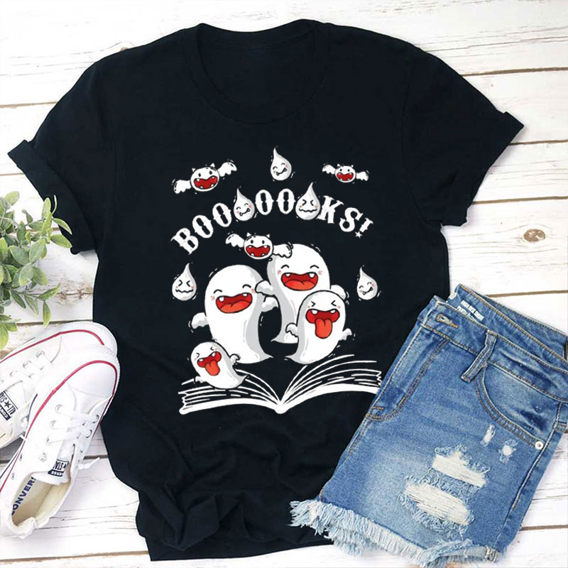 Boo Boo Books Teacher T-Shirt