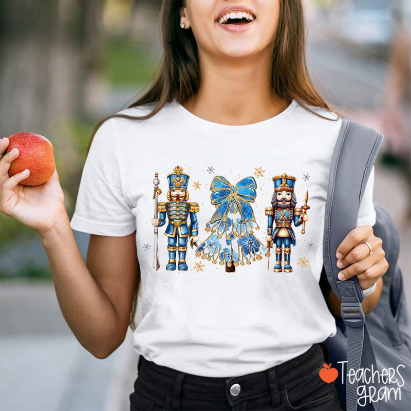Christmas Nutcrackers Teacher T-Shirt