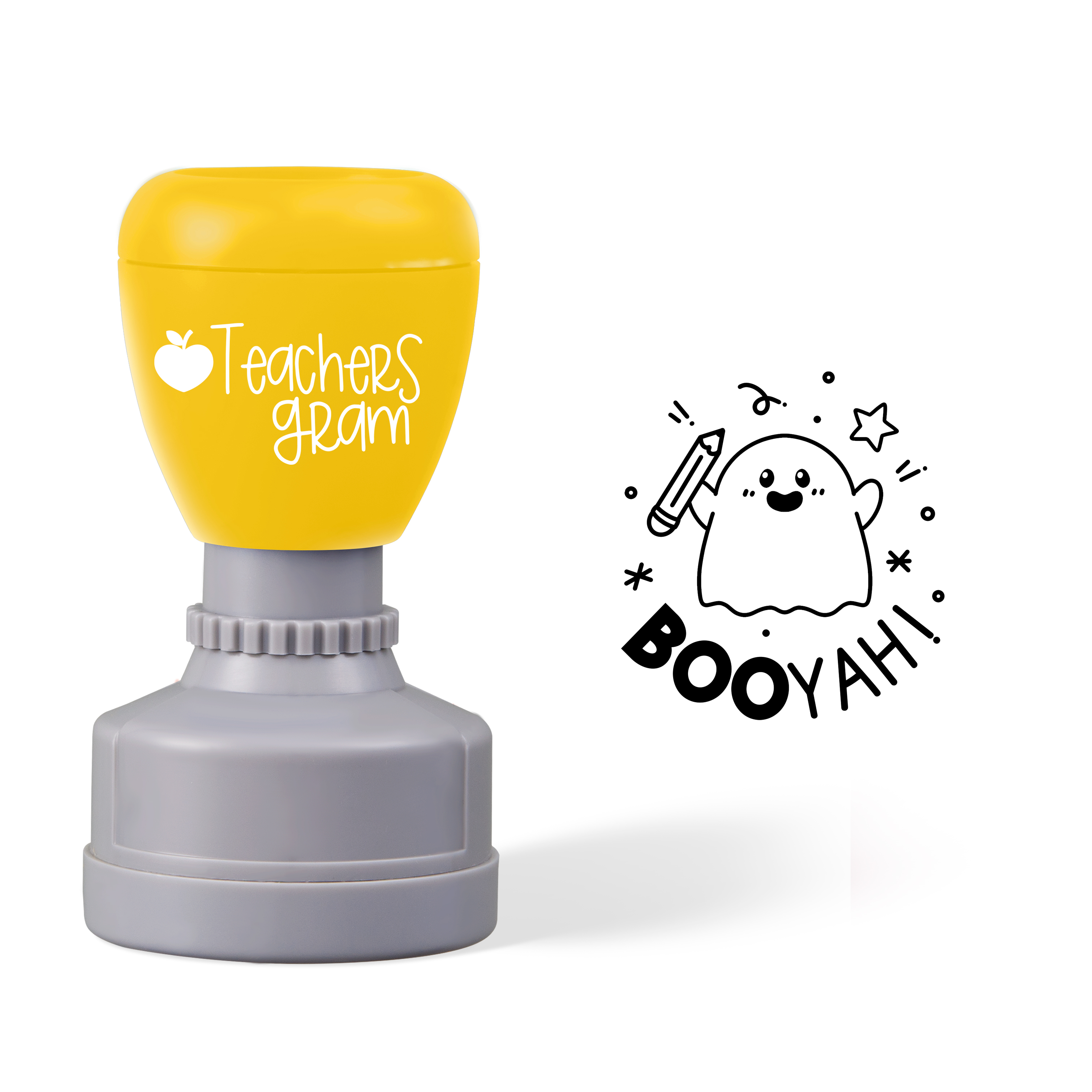 Boo Yah Teacher Stamp