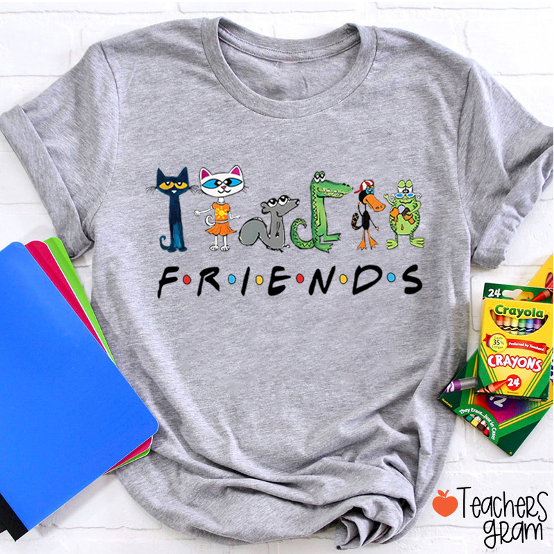 Friends Of The Cat Teacher T-Shirt