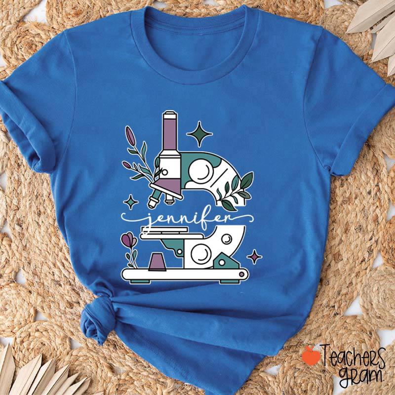 Personalized Microbiology Laboratory Nurse T-Shirt