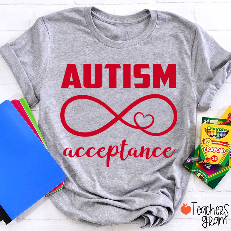 Autism Acceptance Teacher T-Shirt