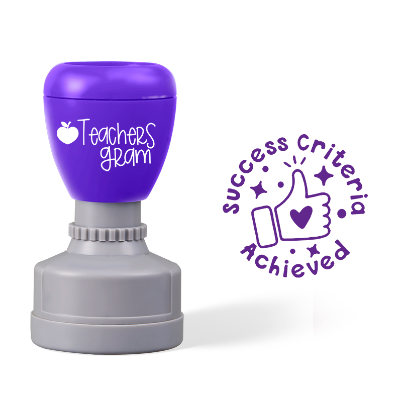 Success Criteria Achieved Teacher Stamp