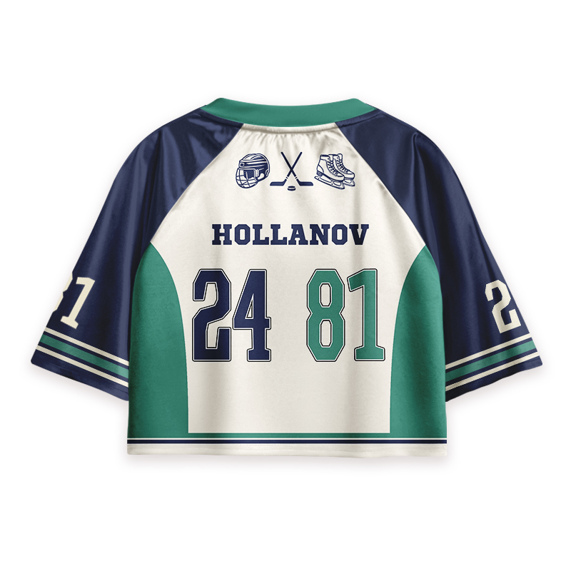 I'm Coming to the Cottage Nurse Crop Jersey