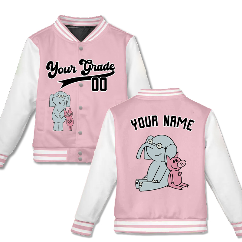 Personalized Having Cozy Time With Friends Teacher Baseball Jacket