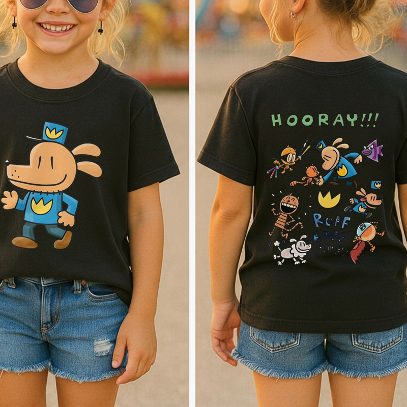 Hooray Ruff Ruff Ruff Class Two Sided T-Shirt