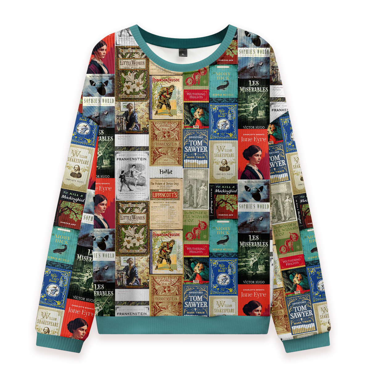 Masterpiece Literature Teacher Ugly Knit Sweatshirt