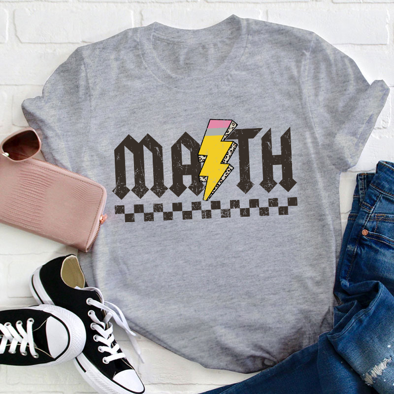 Math Rock Teacher T-Shirt