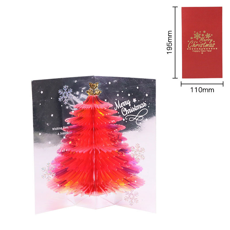 3D Christmas Tree Greeting Card