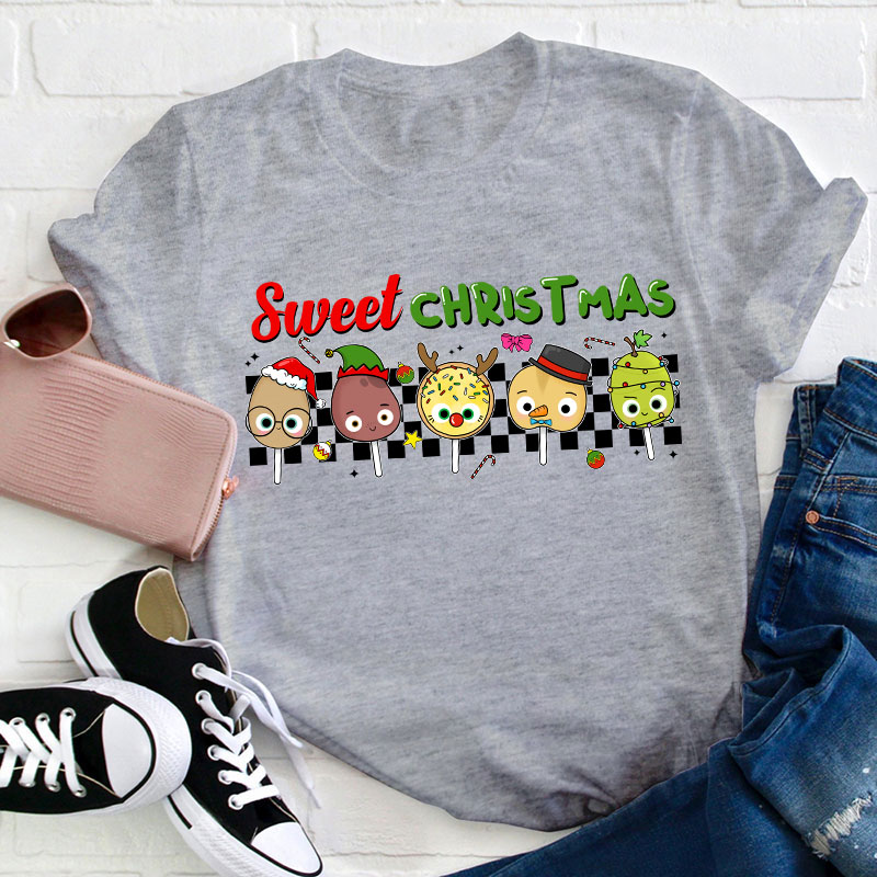 Sweet Christmas Teacher T-Shirt