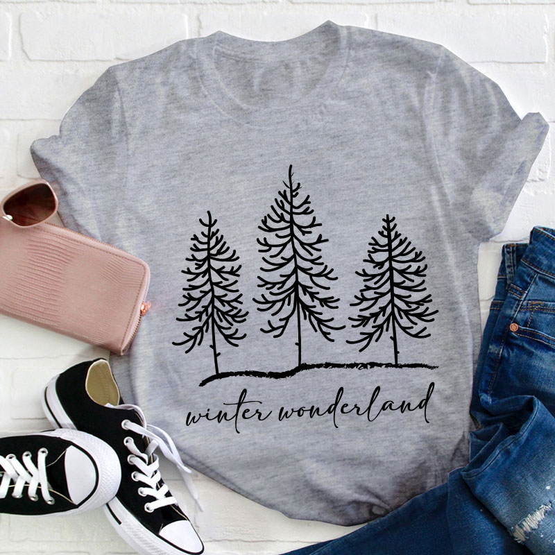 Winter Wonderland Teacher T-Shirt