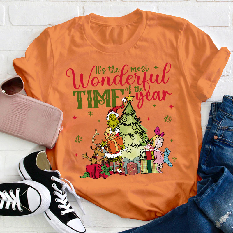 It's The Most Wonderful Time Of The Year Teacher T-Shirt