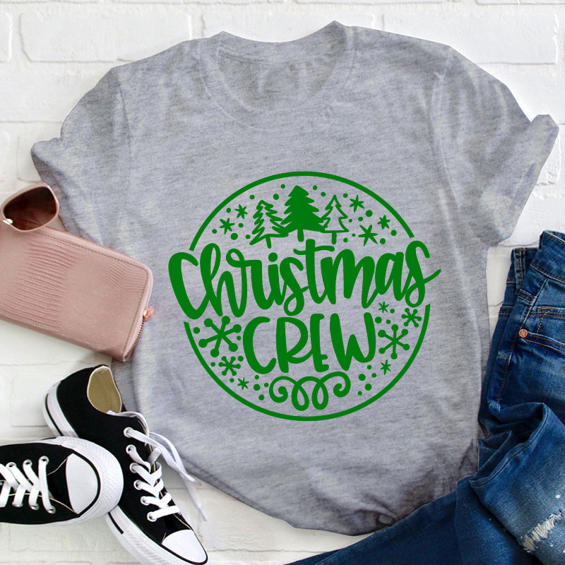 Christmas Crew Teacher T-Shirt