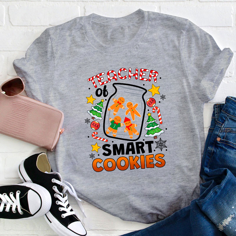 Teacher Of Smart Cookies Teacher T-Shirt
