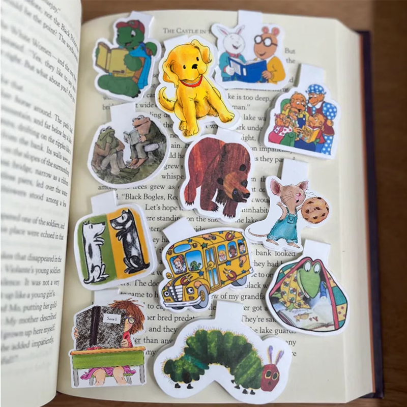 Personalized Children's Book Character Teacher Magnetic Bookmark