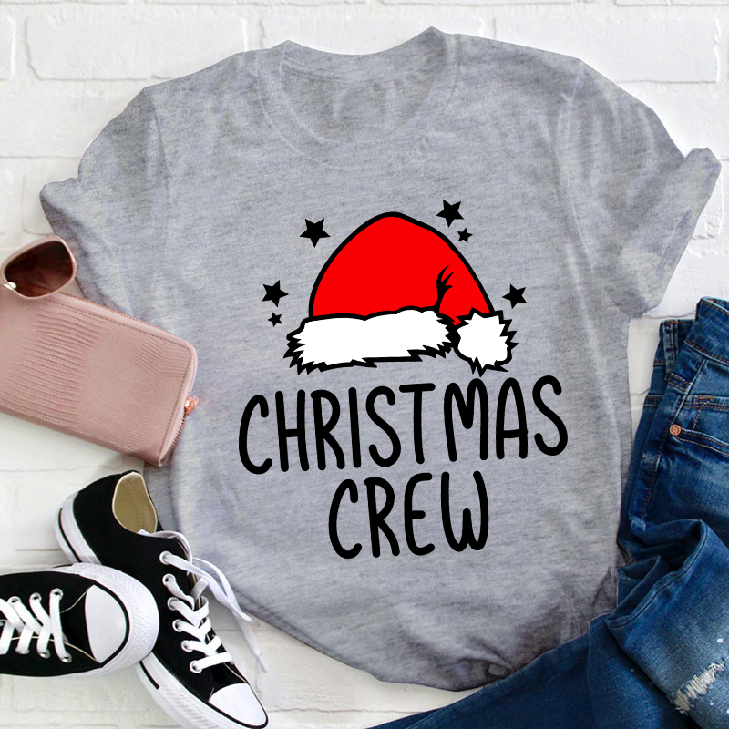 Christmas Crew Teacher T-Shirt