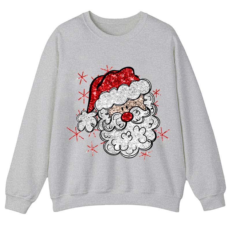Santa Claus Christmas Teacher Sweatshirt