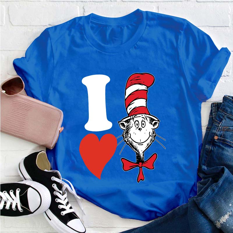 I Love You Teacher T-Shirt
