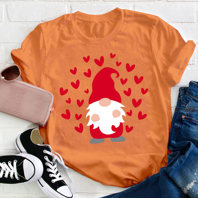 Gnome Love Teacher T-Shirt