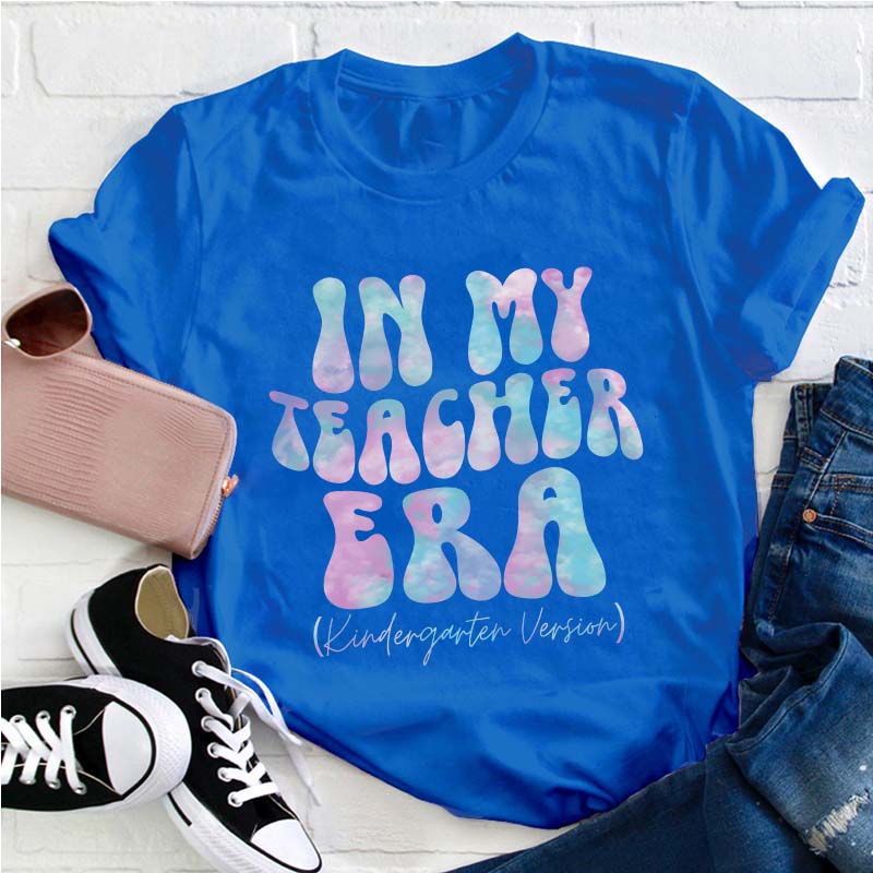 Personalized In My Teacher Era Teacher T-Shirt