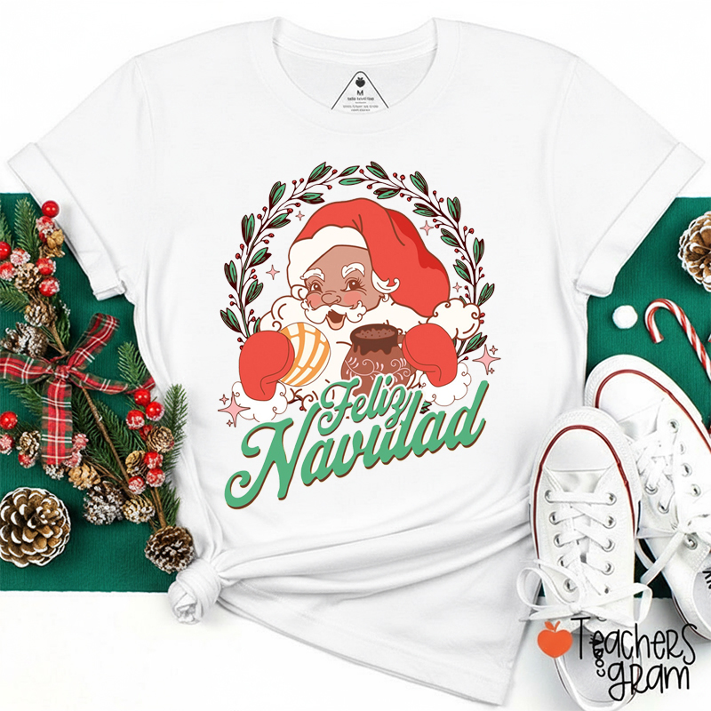 Feliz Navidad Spanish Teacher T-Shirt