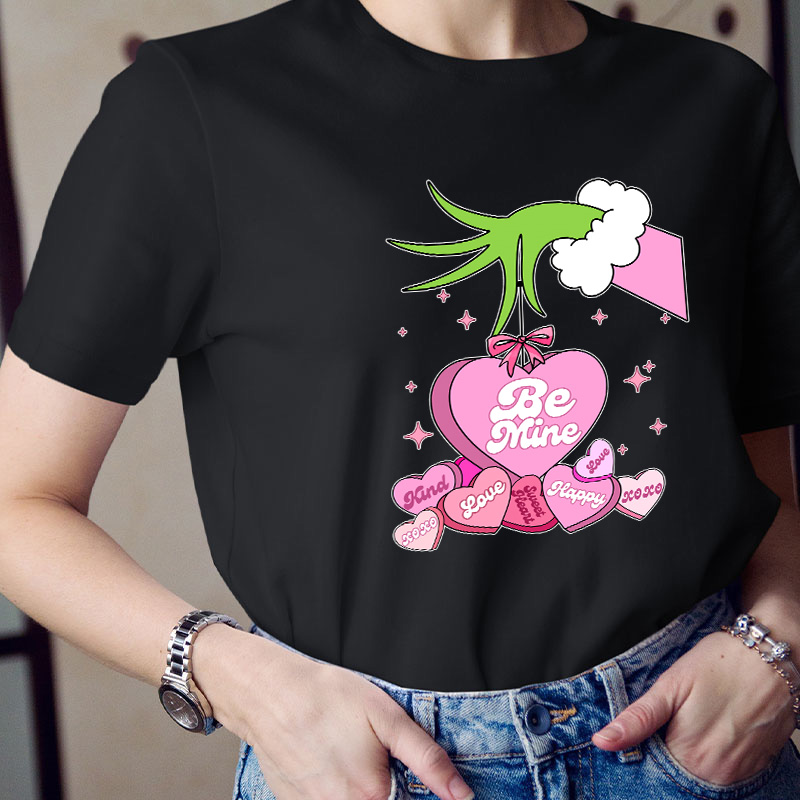 Be Mine Teacher T-Shirt