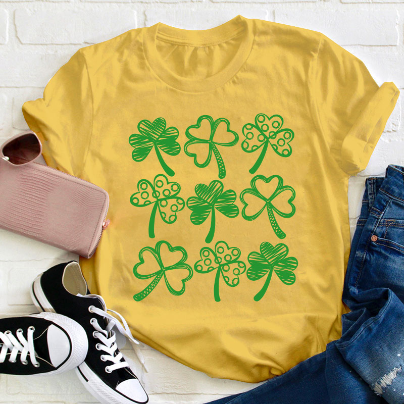 Lucky Clovers Teacher T-Shirt