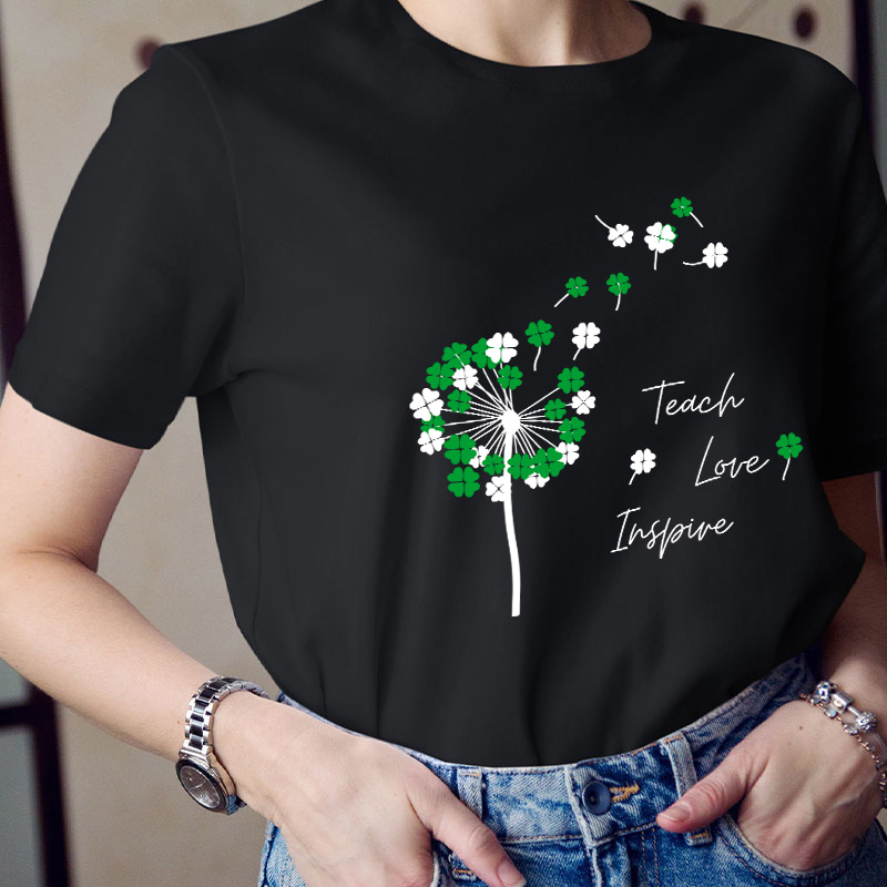 Teach Love Inspire Teacher T-Shirt