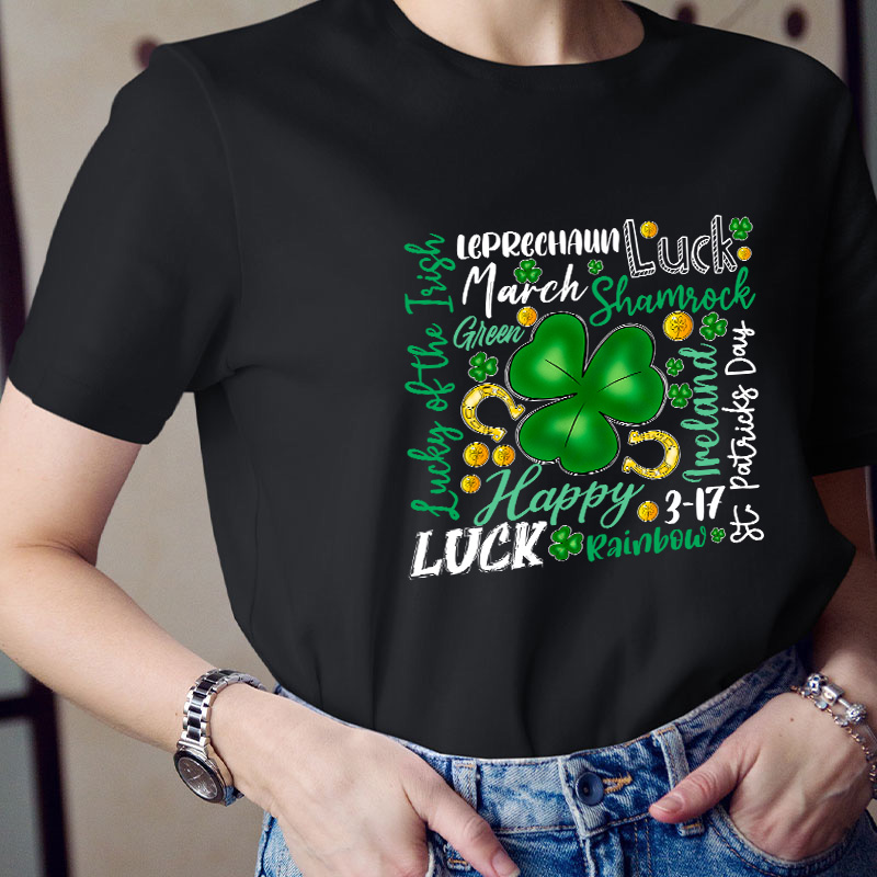 Happy St Patrick's Day Teacher T-Shirt