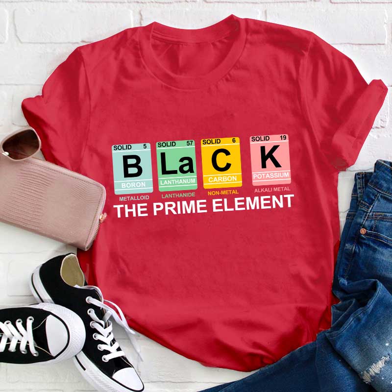 The Prime Element Teacher T-Shirt