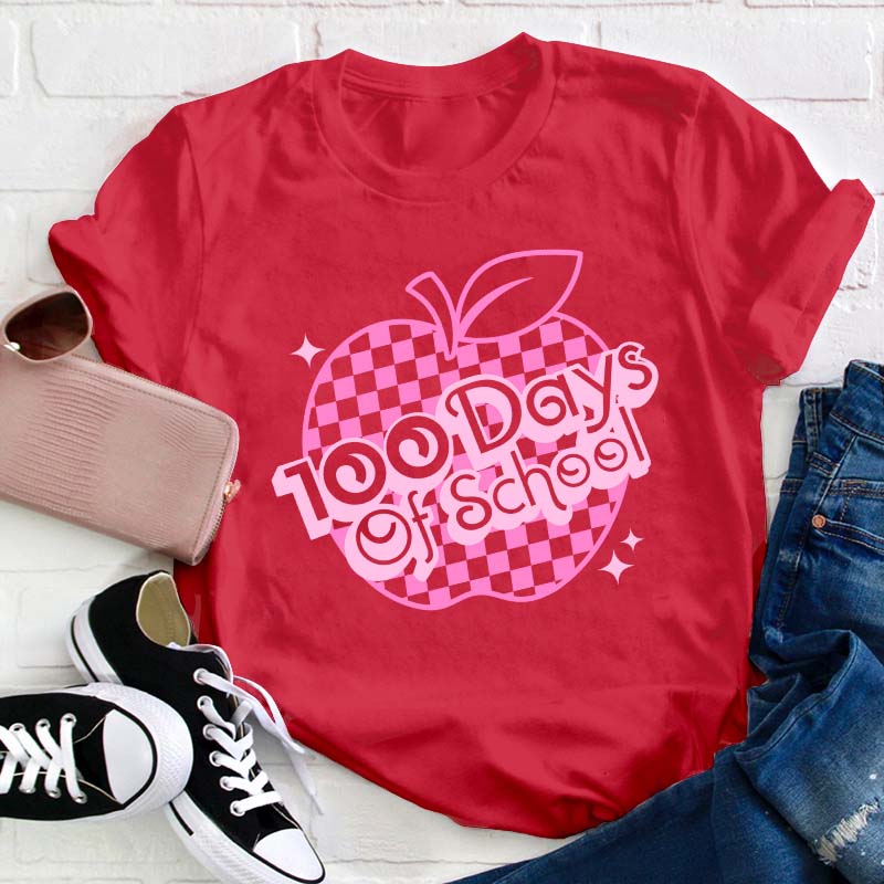 100 Days Of School Teacher T-Shirt