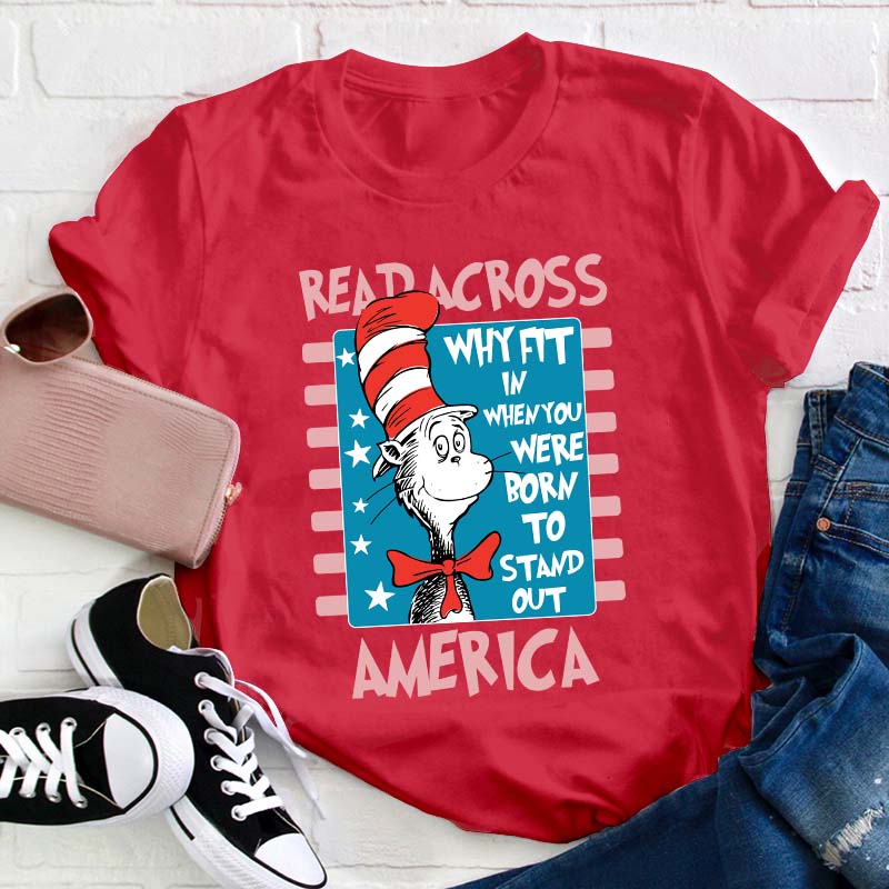 Read Across America Teacher T-Shirt